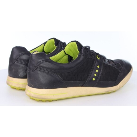 ECCO Men\'s Street Spikeless Golf Shoes Size EU 42 US 8-8.5 Leather Black main image 6